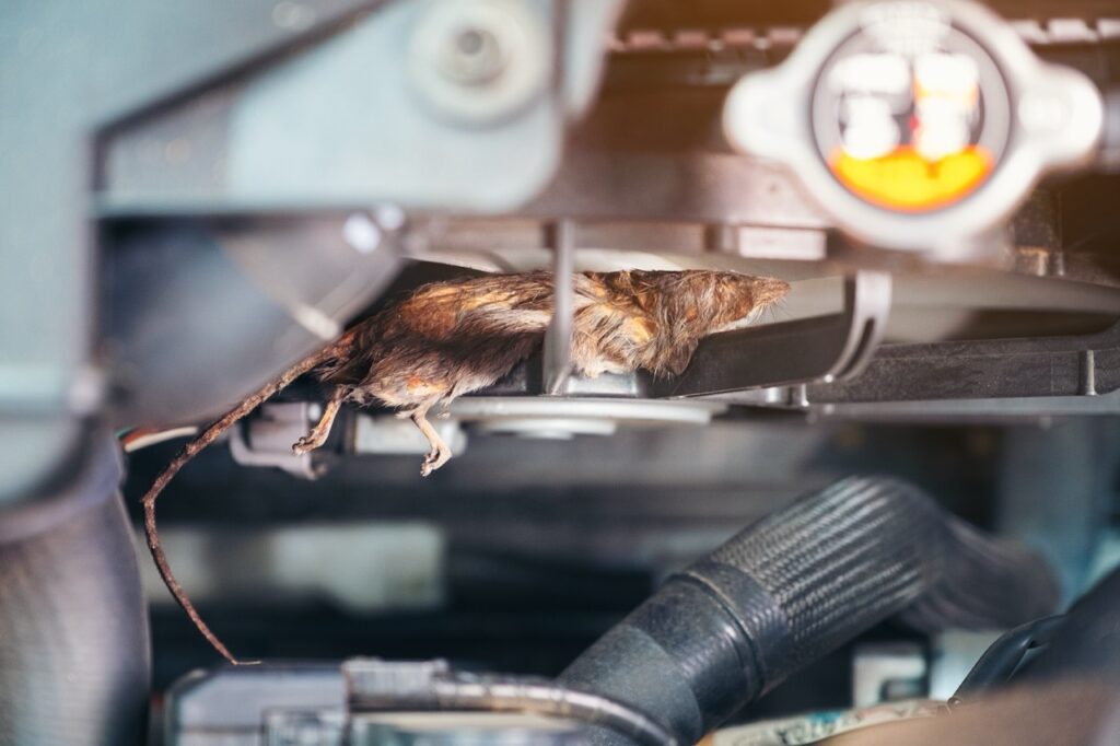 Hvorfor søger rotter ind i motorrummet?